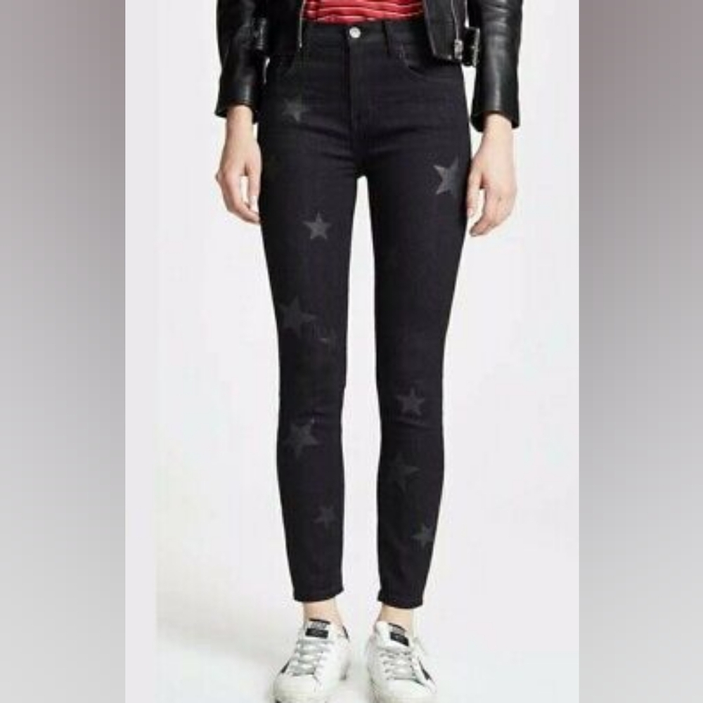 NWT Current/Elliott High Waist Stiletto Vineland With Star Jeans